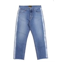 Paint Line Loose Denim Pants