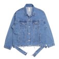 画像1: Oversize Destroyed 3rd Type Denim Jacket (1)