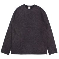 Cutoff Mohair Crew Neck