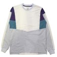 画像1: 90s Panel Sweat Shirt (1)