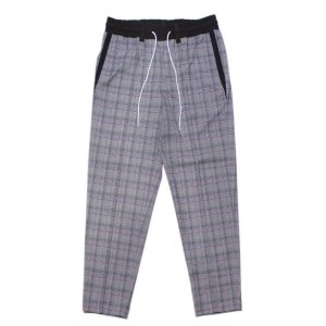 Pleated Check Pants